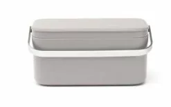 Brabantia Seau à Compost 1.8 L, Gris - Bac à Compost