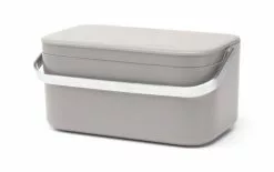 Brabantia Seau à Compost 1.8 L, Gris - Bac à Compost -Aspirateurs Soldes 1058429 3 5