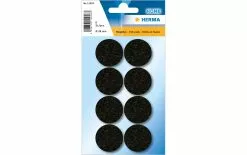 Herma Stickers Patin En Feutre Ø 28 Mm, Noir, 8 Pièces - Filtre Pour Aspirateur