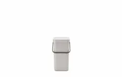 Brabantia Bacs De Recyclage Sort & Go 12 L, Gris - Bac à Compost -Aspirateurs Soldes 1160465 3 5