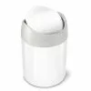 Simplehuman Poubelle 1.5 L, Blanc - Poubelle -Aspirateurs Soldes 1276202 1 7