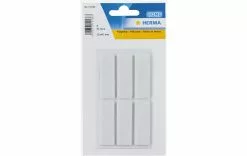 Herma Stickers Patin En Feutre 15 X 45 Mm, 6 Pièces, Blanc - Filtre Pour Aspirateur