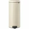 Brabantia Poubelle à Pédale NewIcon 30 L, Soft Beige - Poubelle à Pédale