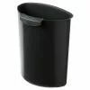 HAN Corbeille à Papier Moon 6 L, 5 Pièces, Noir - Corbeille -Aspirateurs Soldes 1391942 1 7