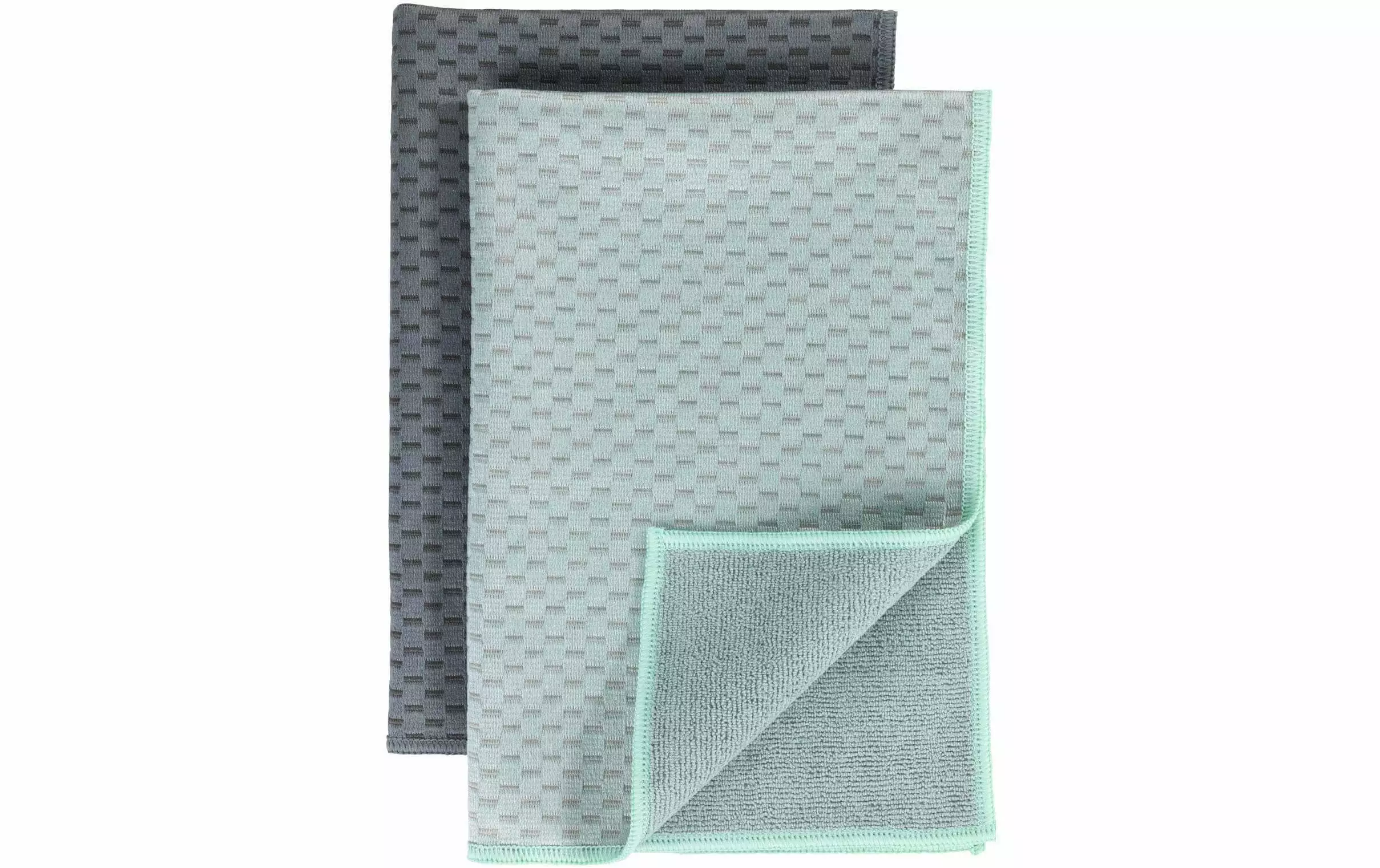 Wenko Torchon Pour La Vaisselle Miko Gris/Vert Clair, 2 Pièces - Torchon Pour La Vaisselle 3 Wenko Torchon Pour La Vaisselle Miko Gris/Vert Clair, 2 Pièces - Torchon Pour La Vaisselle