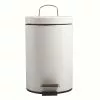 MSV Poubelle à Pédale 3 L, Blanc - Poubelle à Pédale -Aspirateurs Soldes 1504725 1 1