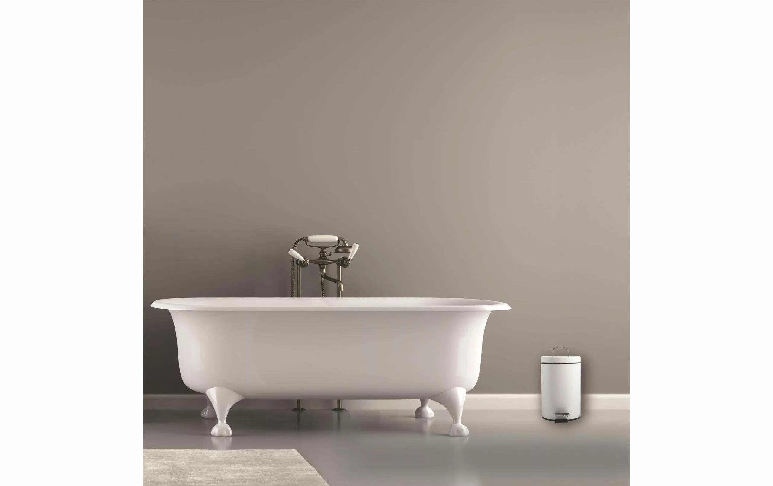 MSV Poubelle à Pédale 3 L, Blanc - Poubelle à Pédale 4 MSV Poubelle à Pédale 3 L, Blanc - Poubelle à Pédale – Image 2