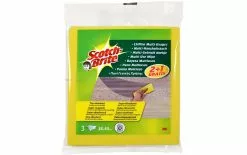 Scotch-Brite Chiffon Universel Microfibre 3 Pièce/s, Jaune - Chiffon De Nettoyage