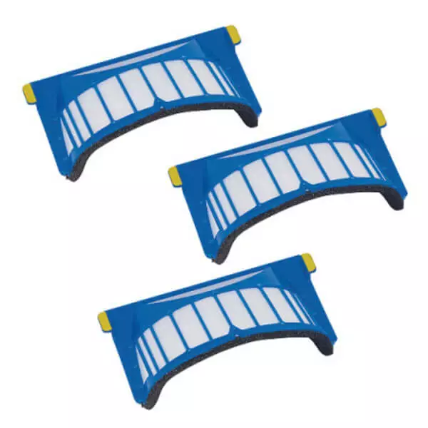 IRobot Roomba AeroVac - Set Des Filtres Lot De 3 - Série 600 - Filtre Pour Aspirateur 3 IRobot Roomba AeroVac - Set Des Filtres Lot De 3 - Série 600 - Filtre Pour Aspirateur