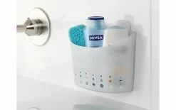 Tesa Attache D'évier Powerstrips WP Panier Grand Blanc - Remorque à évier -Aspirateurs Soldes 339022 2 5