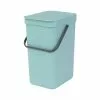 Brabantia Bacs De Recyclage Sort & Go 12 L, Menthe - Bac à Compost -Aspirateurs Soldes 434624 1 7