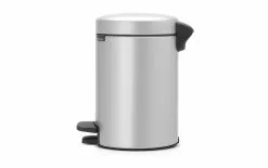 Brabantia Poubelle Cosmétique NewIcon 3 L, Gris Métallisé - Poubelle -Aspirateurs Soldes 518698 3 5