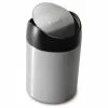Simplehuman Poubelle De Table 1.5 L, Argenté - Poubelle