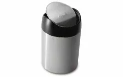 Simplehuman Poubelle De Table 1.5 L, Argenté - Poubelle