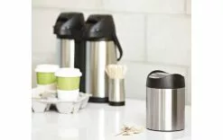 Simplehuman Poubelle De Table 1.5 L, Argenté - Poubelle -Aspirateurs Soldes 553025 3 14