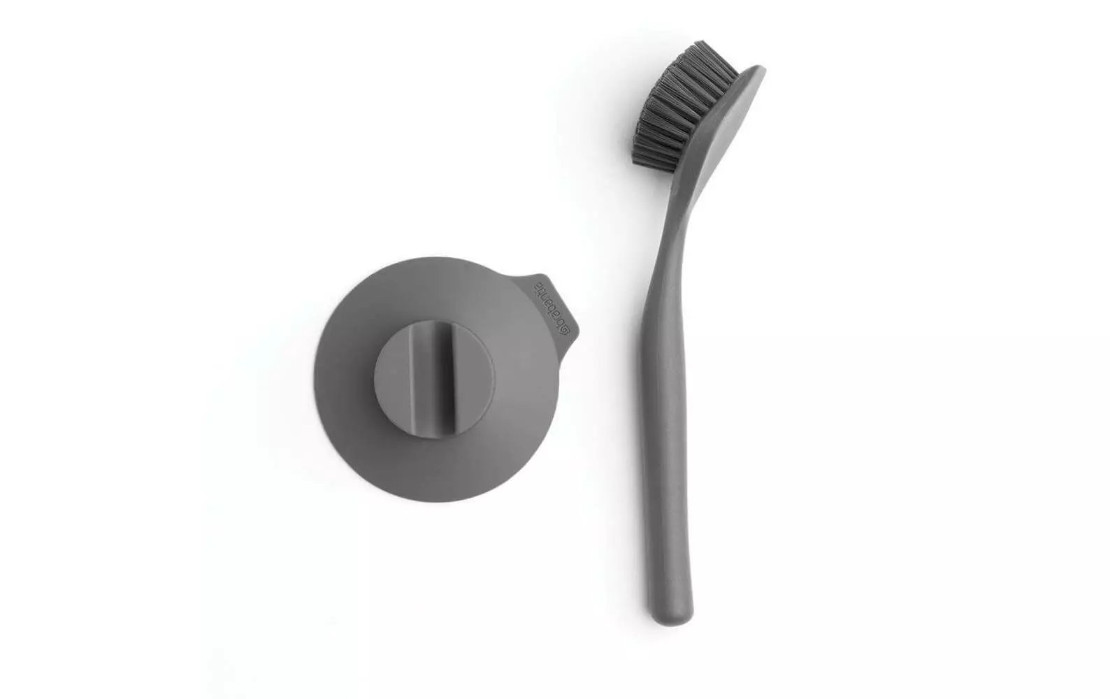 Brabantia Brosse à Vaisselle Côté évier Gris Foncé - Brosse De Nettoyage 4 Brabantia Brosse à Vaisselle Côté évier Gris Foncé - Brosse De Nettoyage – Image 2